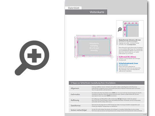 Product Bild visitenkarten_quadratisch_4_0_farbig_55_x_55_mm_(einseitiger_druck)_mit_beidseitig_vollfl__chiger_uv-lackierung